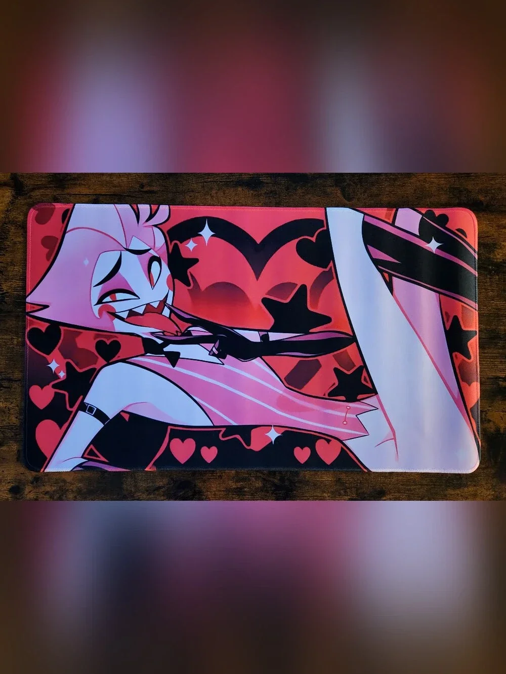 Lucifer Playmat - Hazbin Hotel